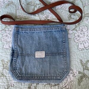 Upcycled Crossbody Bag made from Recycled Old Navy Jeans
